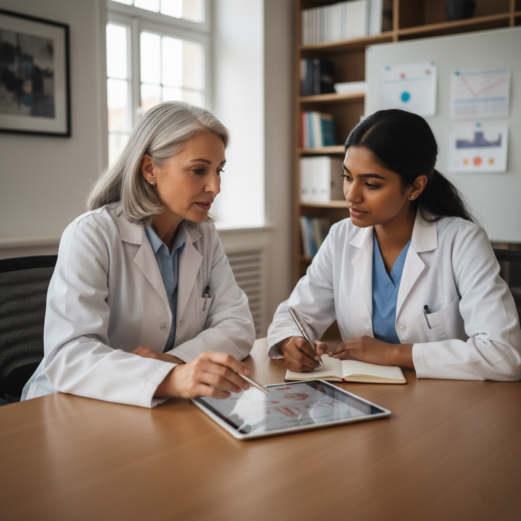 Mentorship and leadership development programs for female medical professionals supported by the Foundation for Women's Hearts.